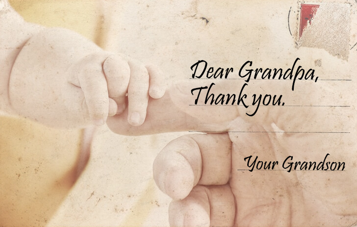 Grandson letter