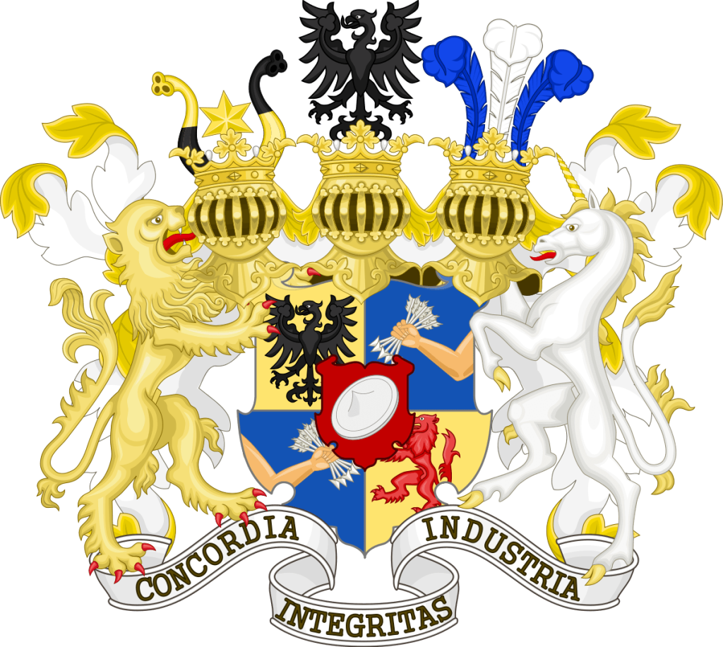 Rothschild Coat of Arms Family Emblem